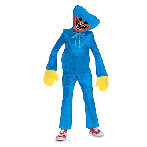 Costume Huggy Wuggy pour enfants, 7-8 ans | Produit sous lic
