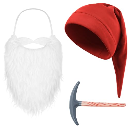 AOOWU Bonnet de nain pour adulte, Chapeaux Nains, Chapeaux d