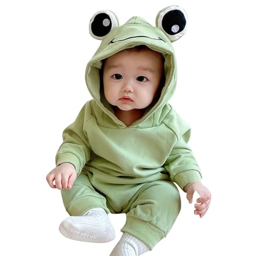 Costume de grenouille nouveau-né, tenue dHalloween à capuche