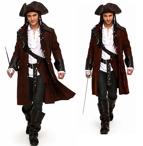 Maylynn 12104 - Costume de pirate Jack avec chapeau et acces