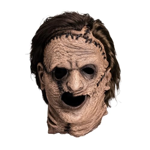 Masque en cuir pour adulte Texas Chainsaw Remake - Marron cl