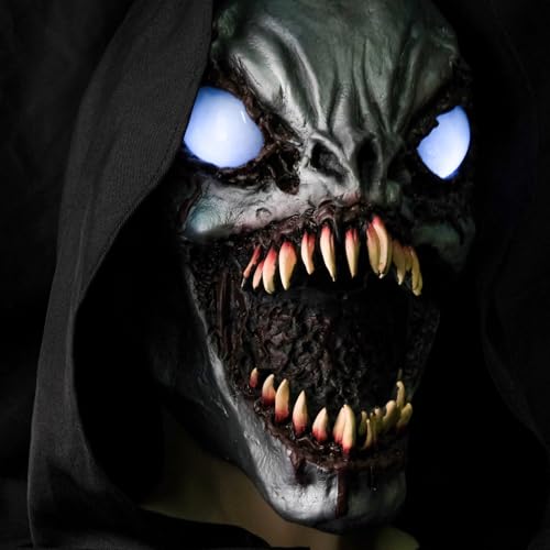 Masque Latex Monstre LED Halloween