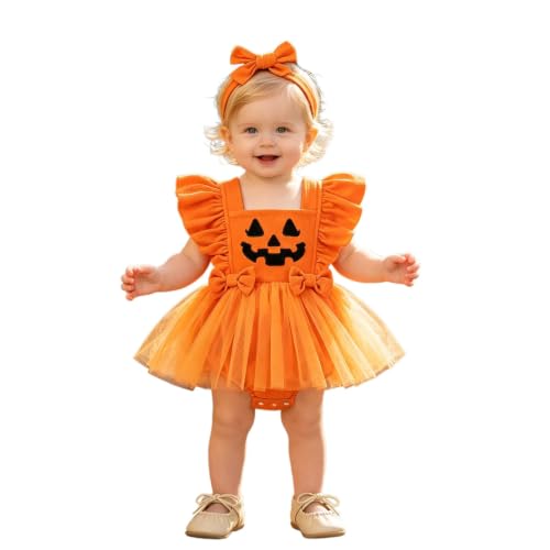 Robe Citrouille Costume DHalloween Pour BéBé, Deguisement Ha