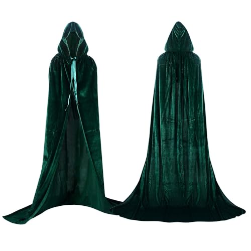 Labellevie Cape à capuchon Longue Velvet Adulte Unisexe Dégu