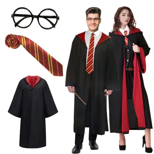 DASIAUTOEM Robe de Magicien Gryffondor, Costume Magicien, Ro