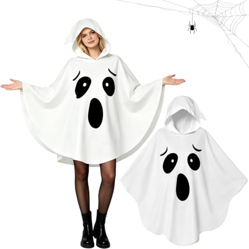 Cape Fantôme Blanche Femme Halloween