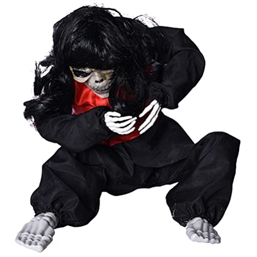 Itonash Décoration DHalloween Zombie Rampant Animatronique, 
