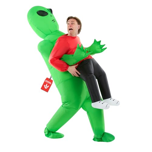 Morph Costume Gonflable Alien Adulte, Deguisement Halloween 