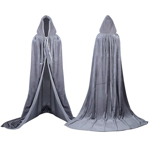 Labellevie Cape à capuchon Longue Velvet Adulte Unisexe Dégu
