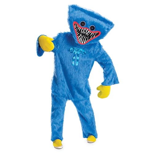 Disguise Huggy Wuggy Adult Costume, Official Poppy Playtime 