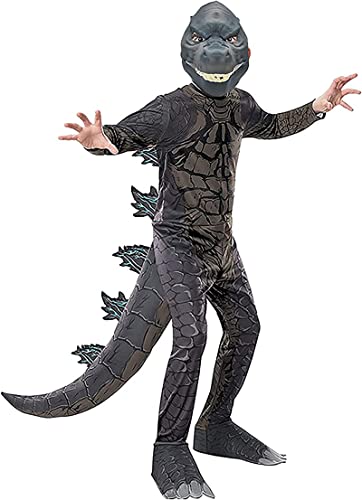 SINSEN Costume de dinosaure pour enfants King Monster T-Rex 