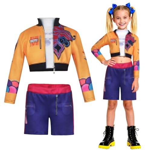 ALKNOT Costume de cosplay Hunter Top et short uniforme, Cost