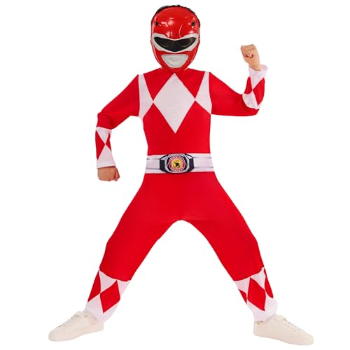 Rubies 1001408XS000 Mighty Morphin Red Ranger Power Déguisem