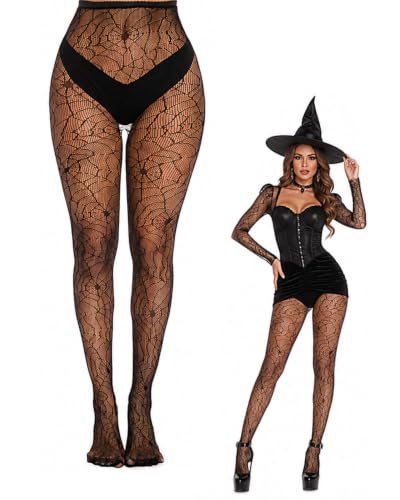 Collant Toile d'Araignée Halloween