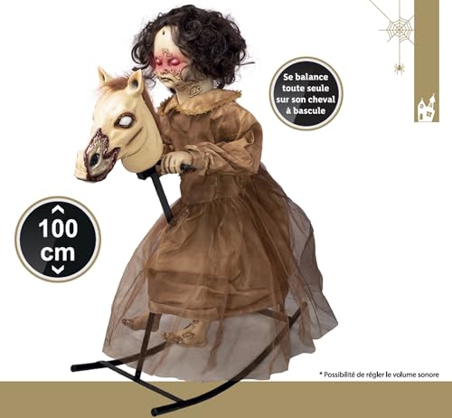 PTIT CLOWN - 17121 - Automate Halloween - Fillette Maudite s