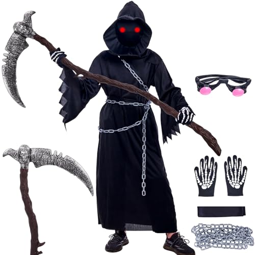 Costume de faucheuse pour enfants - Costume dHalloween effra