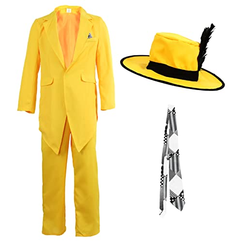 I LOVE FANCY DRESS - Costume jaune pour homme adulte - Taill
