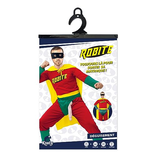 STC Costume robite | Accessoires inclus, Cape et ceinture ja