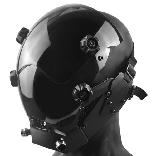 Marikito Masque Punk pour Hommes, casque futuriste, masques 