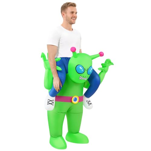 AYBUY Déguisement Gonflable Extraterrestre,Dr?le Blow Up Cos