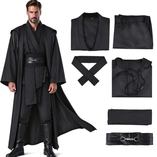 Kitimi Déguisement Je-d Adulte, Costume Cape à Capuche Robe 