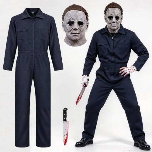 Costume Michael Myers Déguisement Homme Adulte，XXXL | Kit 3