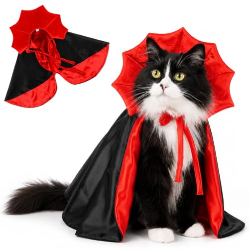 Cape Vampire Deguisement Halloween Chien Chat - Costume Anim