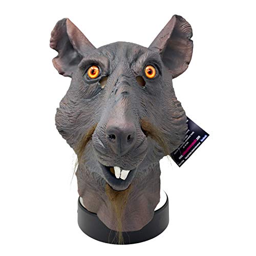 Rubber Johnnies TM Masque de rat pour déguisement de Maître 
