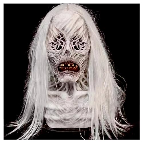 Guador Halloween Masque de Réaliste en Latex Effrayant, Masq