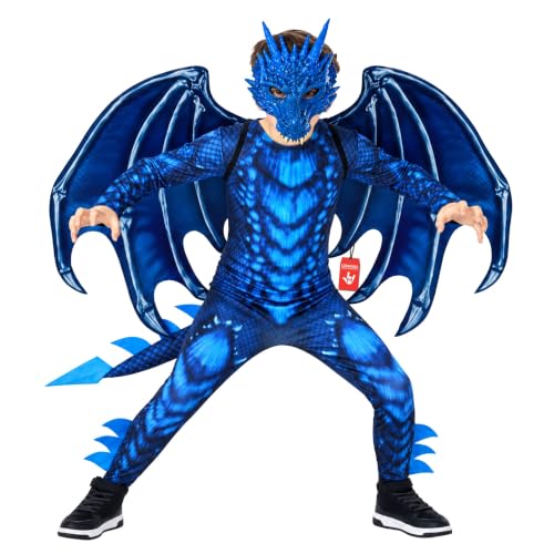 Morph Deguisement Dragon Enfant, Costume Halloween Garcon, M
