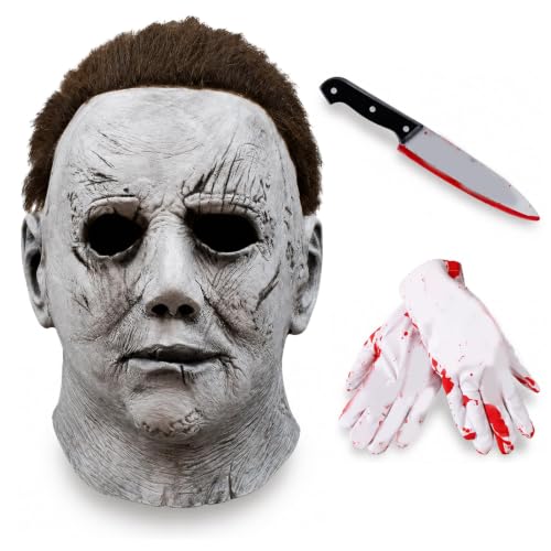 yumcute Masque Halloween Ensemble Adulte, Masques Complets a