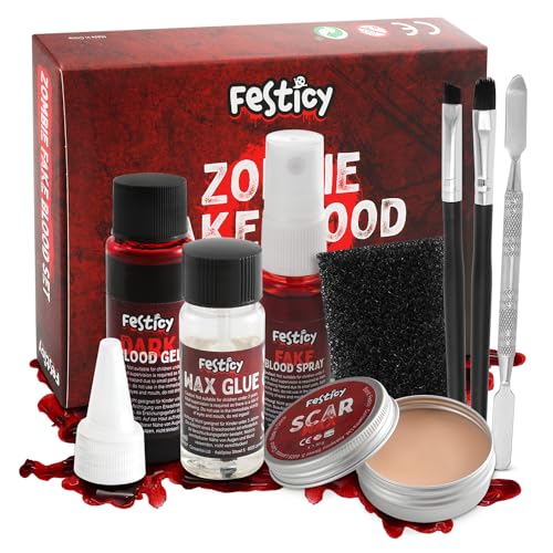 Set maquillage à effets spéciaux I 5 pièces I pour Halloween