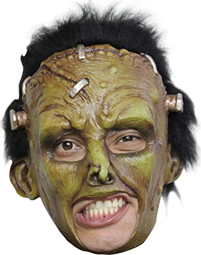 Generique - Masque créature Frankenstein Verte Adulte Hallow