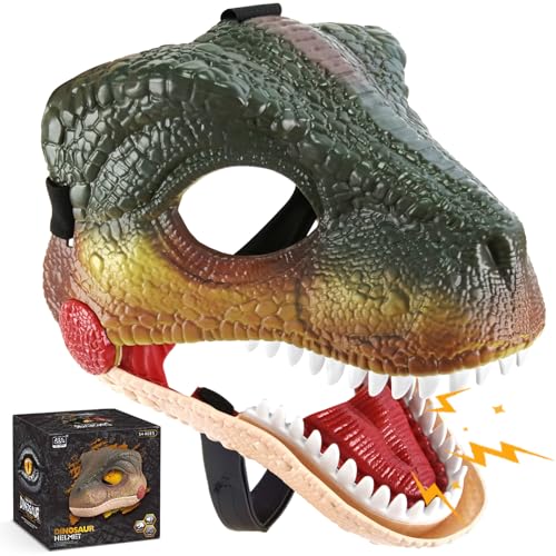 Audasi Dinosaure Masque Mâchoire Mobile Décorations DHallowe