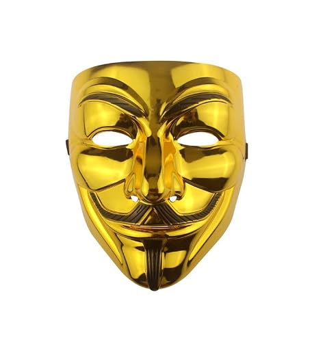 Udekit Hacker Mask V pour Vendetta Anonyme Masques pour Adul