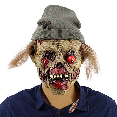 TINAYAUE Masque de Déguisement Zombie Monstre Vampire Unisex