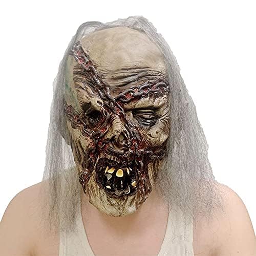 Qchomee Masque Halloween Adultes Masque de Momie Effrayant M