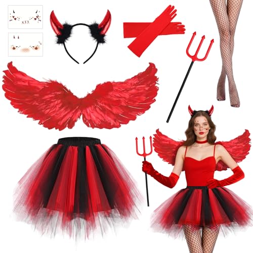 Deguisement Halloween Femme Fille Deguisement Diable Costume