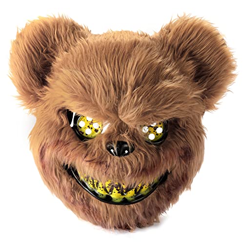 UNOLIGA Masque Effrayant dHalloween Masque dOurs, Masqué dAn