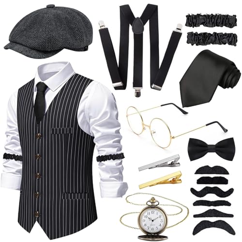 Ensemble Costume Gangster Années 1920
