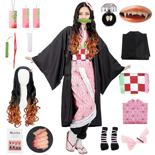 YYDSXK Cosplay Nezuko Tanjirou, Déguisement Kamado Nezuko Ta
