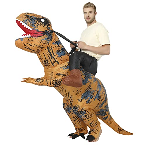 FXICH Costume gonflable Trex pour adulte,Homme&Femme Cavalie