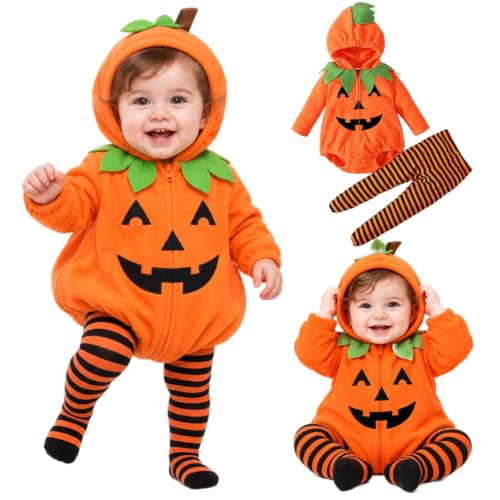 Générique Costume Citrouille Bebe Deguisement Halloween Bebe