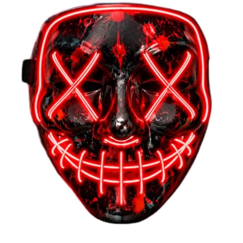 Masque LED Halloween Effrayant 3 Modes