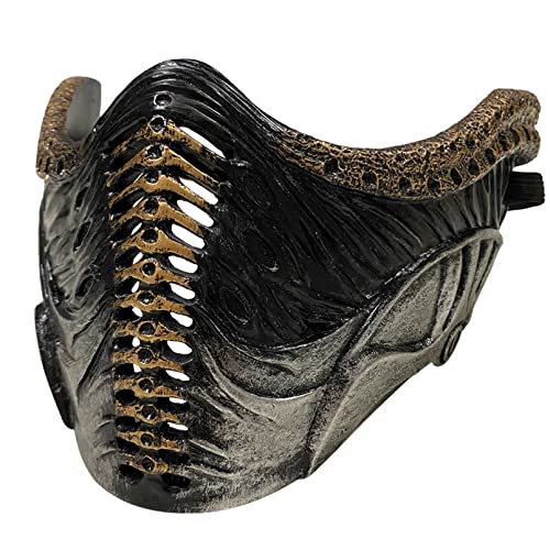 WLLLTY Masque de jeu Mortal Kombat en résine pour Halloween