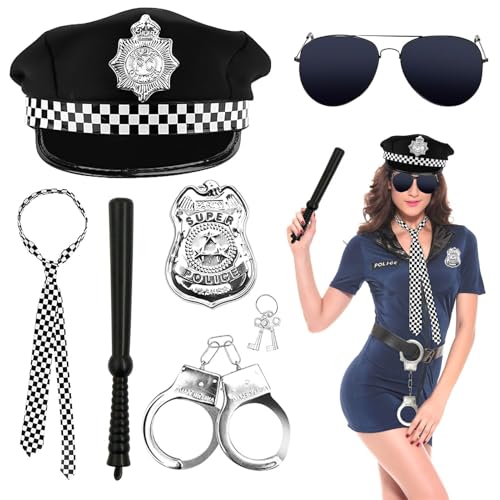 SHOWHEEL 7 Pièces Ensemble Daccessoires de Déguisement de Po