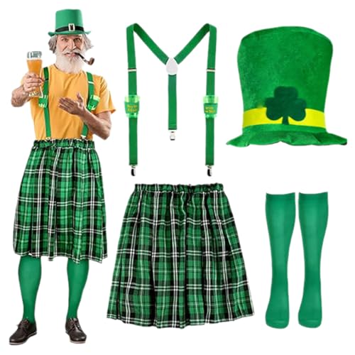 Tenue de Saint-Patrick pour homme - Costume de leprechaun - 