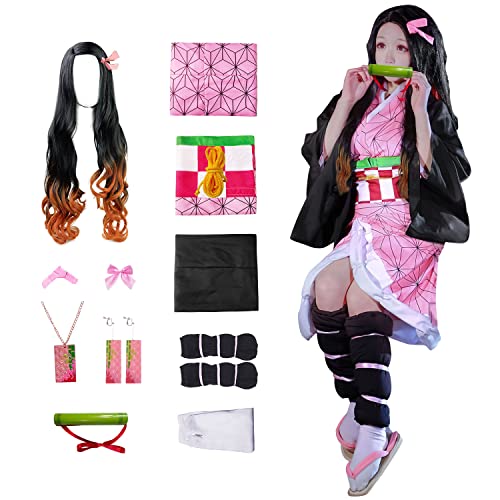 JYakeji 10 pièces Anime Cosplay Costume Kimono pour enfants 